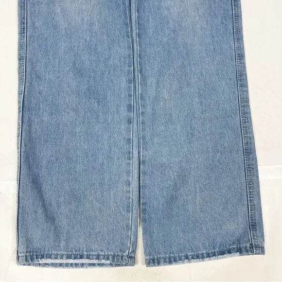 Princess Polly Light Vintage Wash High Rise Straight Leg Jeans Women’s Size 4 - Picture 6 of 12